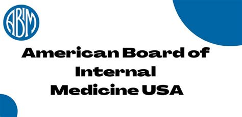 American board of internal medicine. Things To Know About American board of internal medicine. 